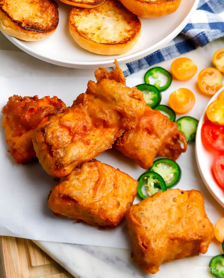 DeepFried Salmon Sliders Made With Beer Batter