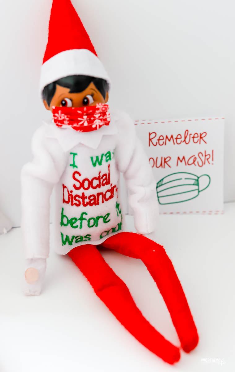 Elf on the Shelf Quarantine Ideas Free Printables