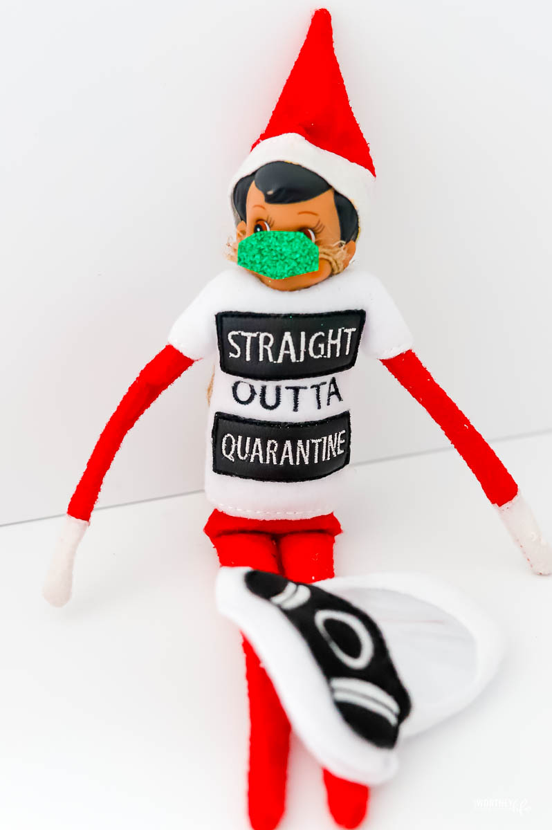 Elf on the Shelf Quarantine Ideas Free Printables