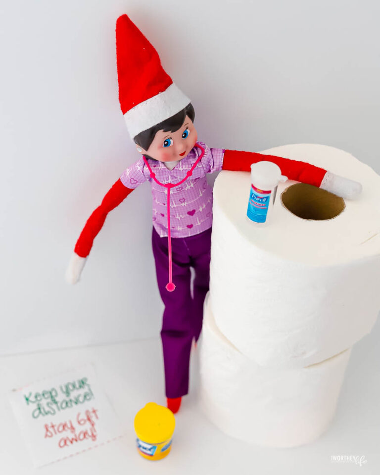 Elf on the Shelf Quarantine Ideas Free Printables