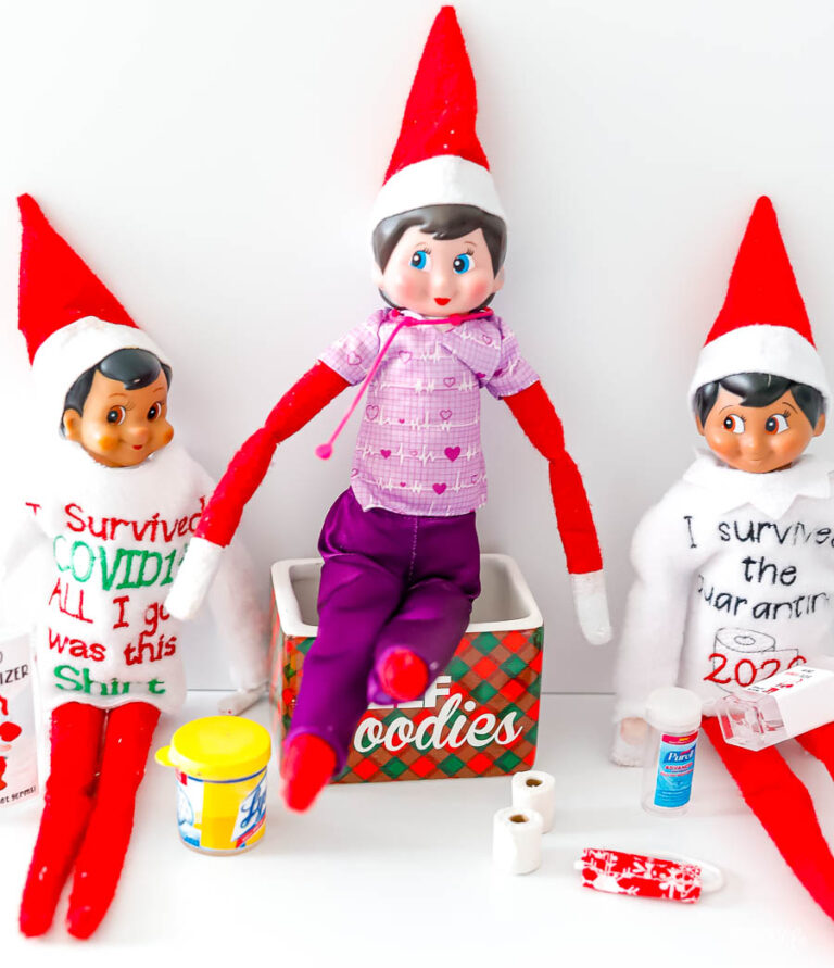 Elf on the Shelf Quarantine Ideas Free Printables