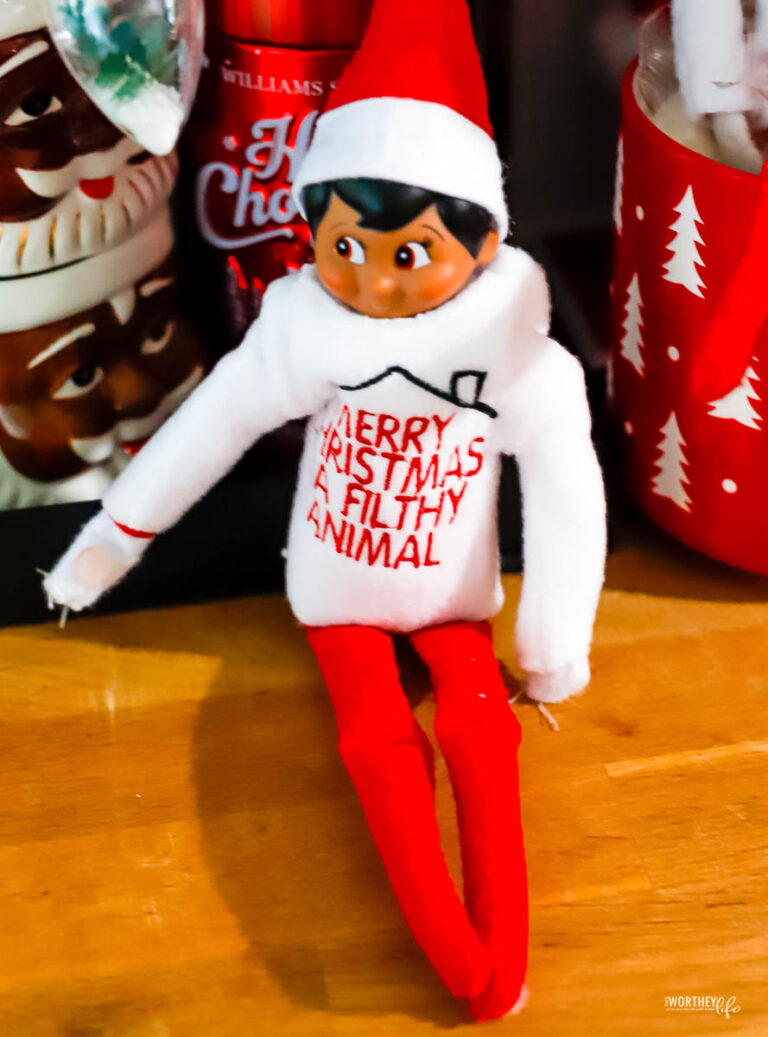 Elf on the Shelf Quarantine Ideas Free Printables