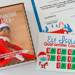 Elf on the Shelf Quarantine Ideas | Free Printables