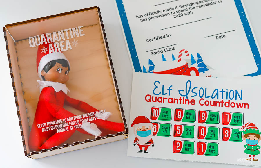 Self Quarantine Box Printable