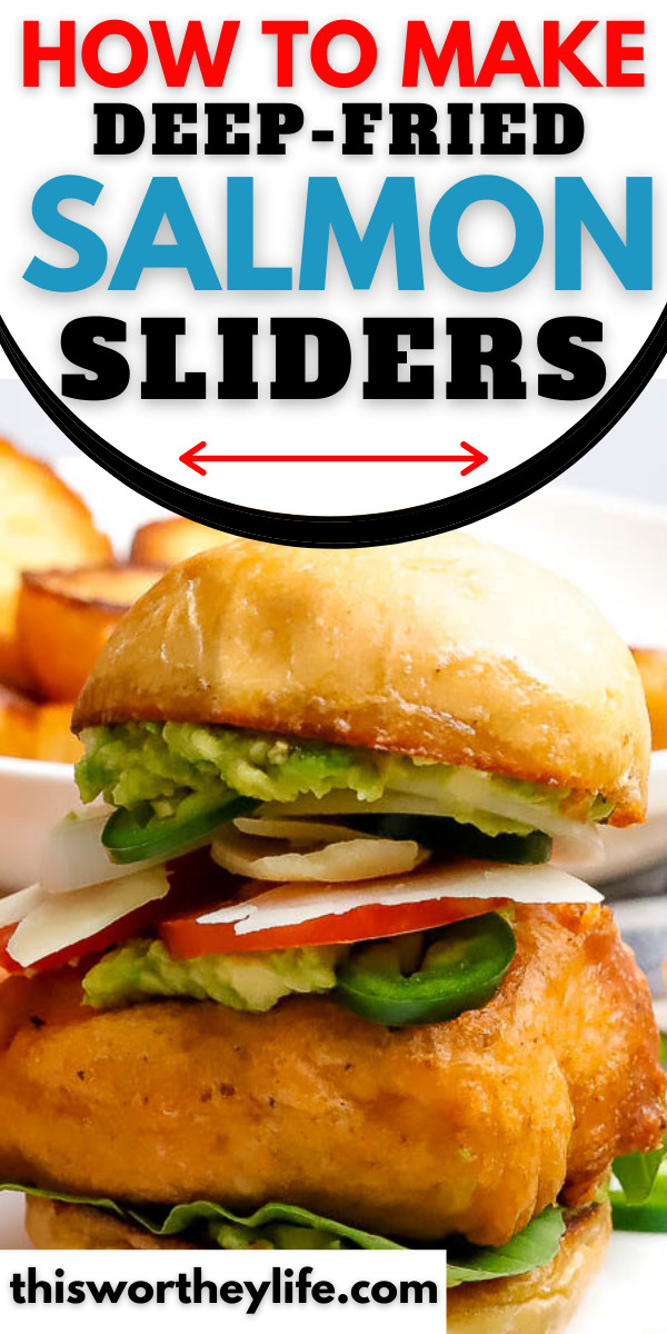 DeepFried Salmon Sliders Made With Beer Batter