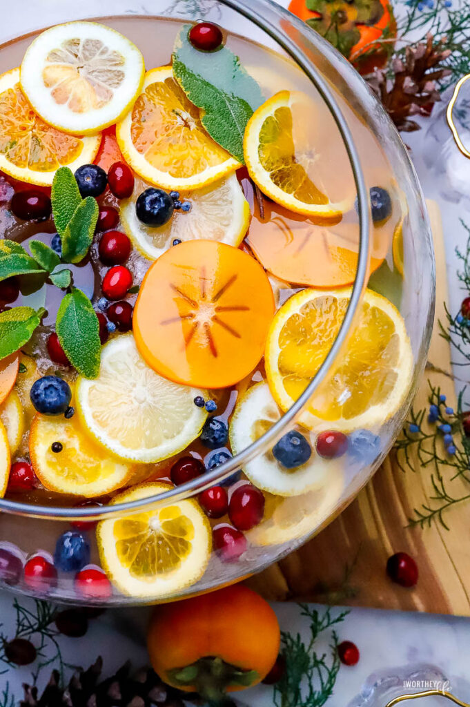 how to make a holiday punch