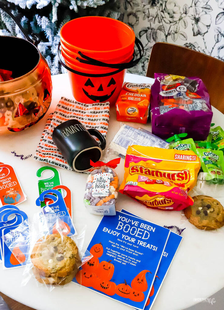 halloween goodie basket