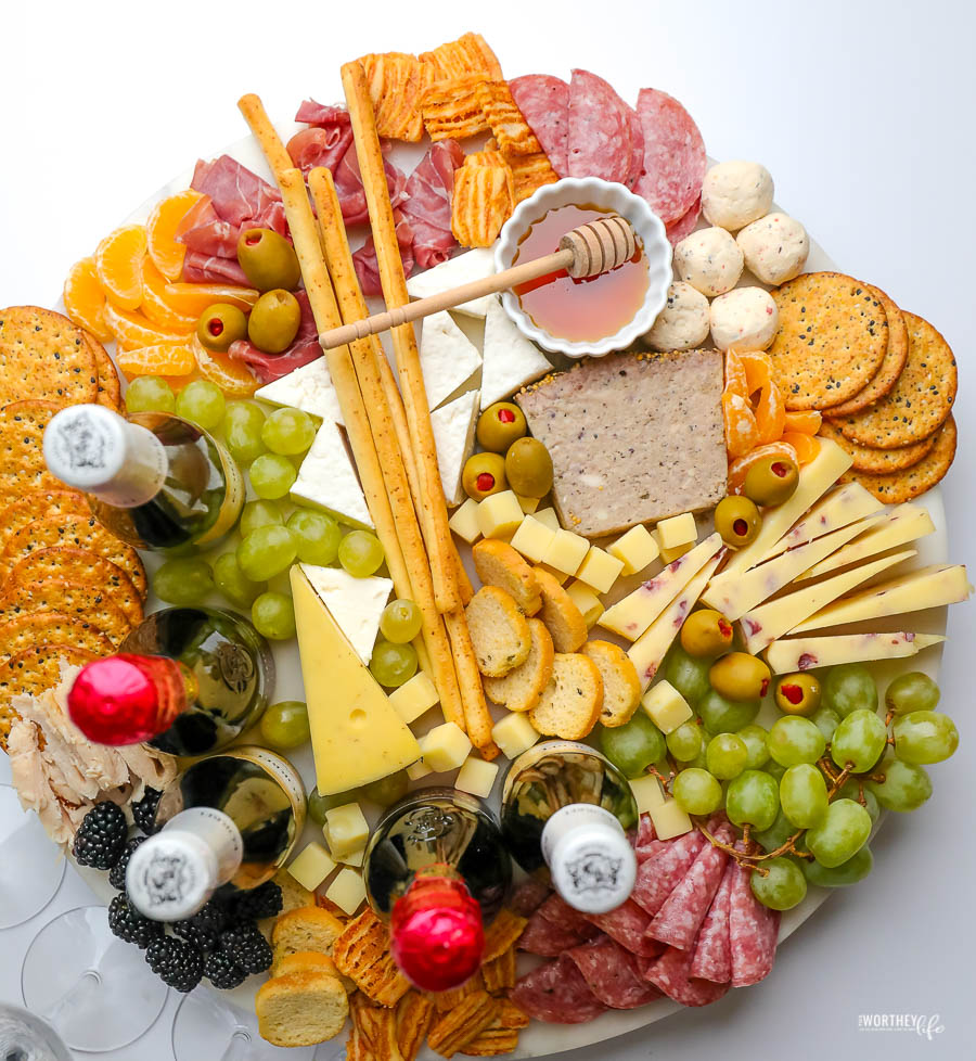 Champagne Charcuterie Board