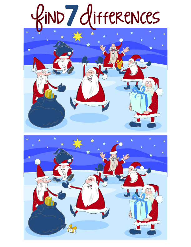 Christmas Activity Printables For Kids