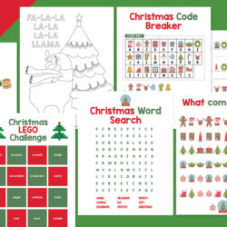 christmas activities for kids printable