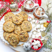 White Chocolate Cranberry Cookies