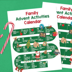 activity advent calendar for families