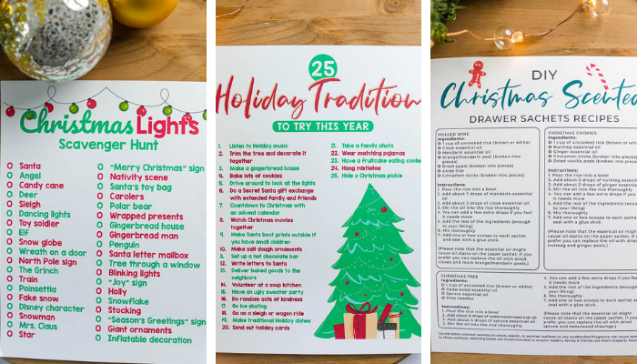 free christmas printables