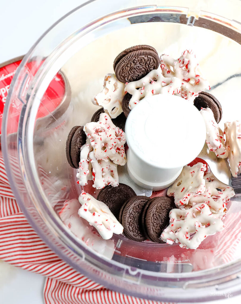 Peppermint Stick Ice Cream Frozen Pie