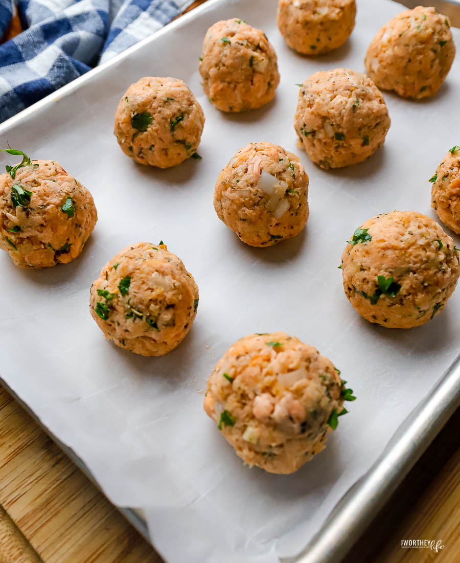 seafood meatballs