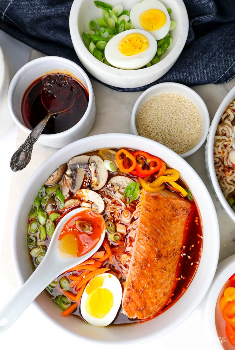 Salmon Ramen Recipe Homemade Ramen Recipe