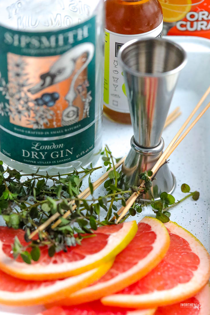 Grapefruit Gin Martini Great Summer Cocktail