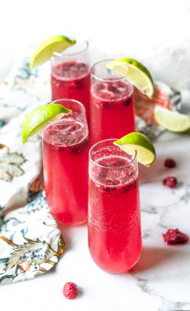 Raspberry Ginger Fizz