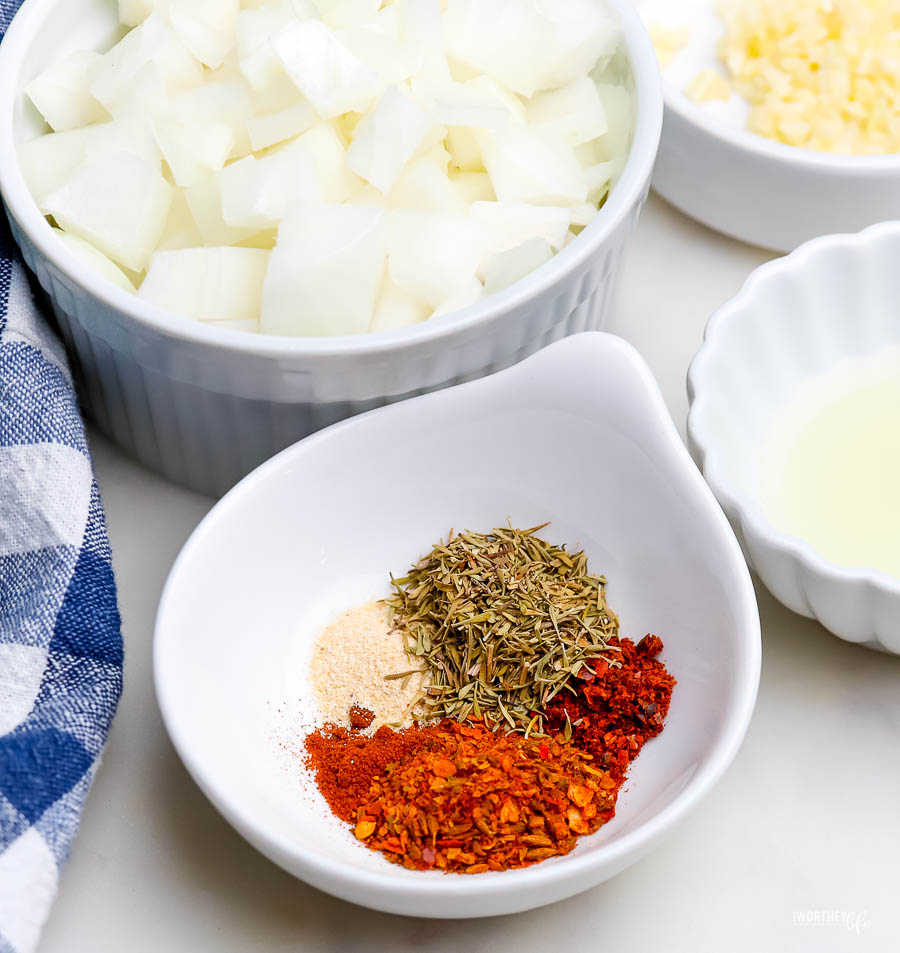 ingredients to make Chorizo Lime Marinade