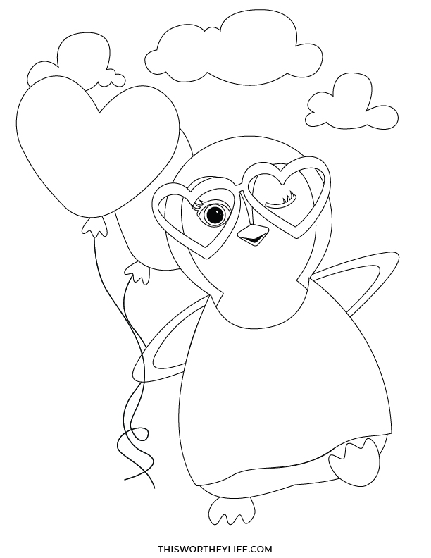 free valentine's day coloring sheets for kids