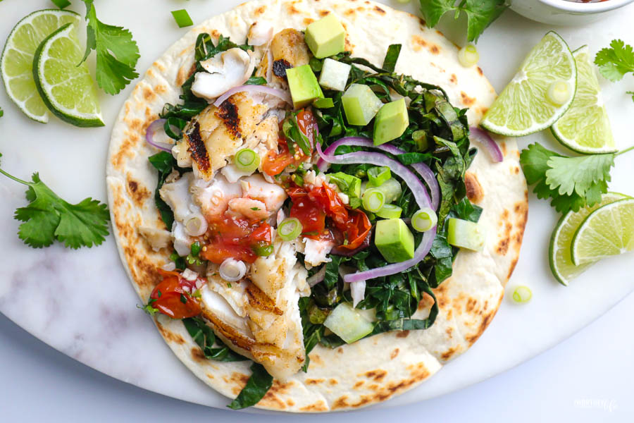 Grilled Walleye Tacos