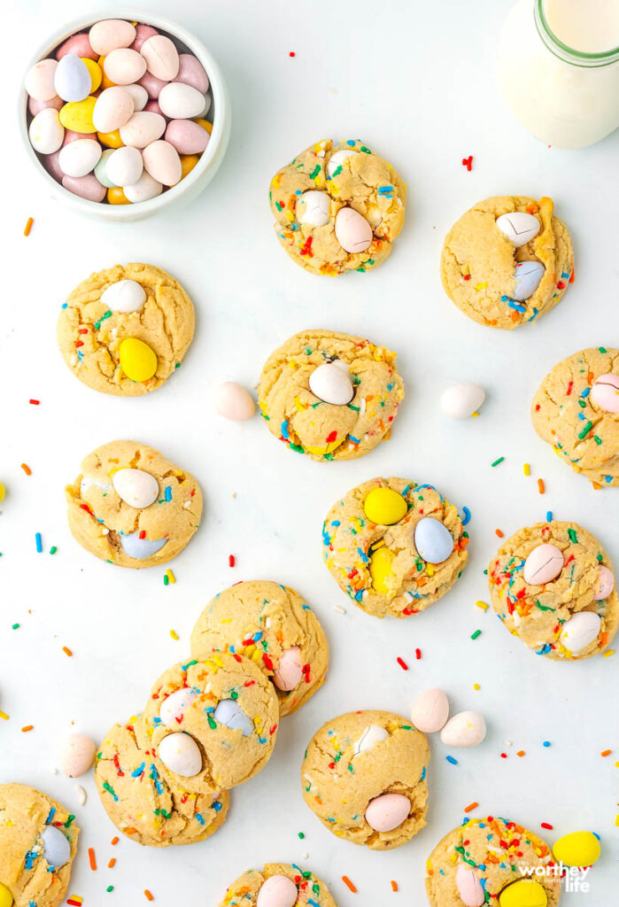 how to make Cadbury Mini Egg Cookies