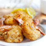 fried shrimp on a platter