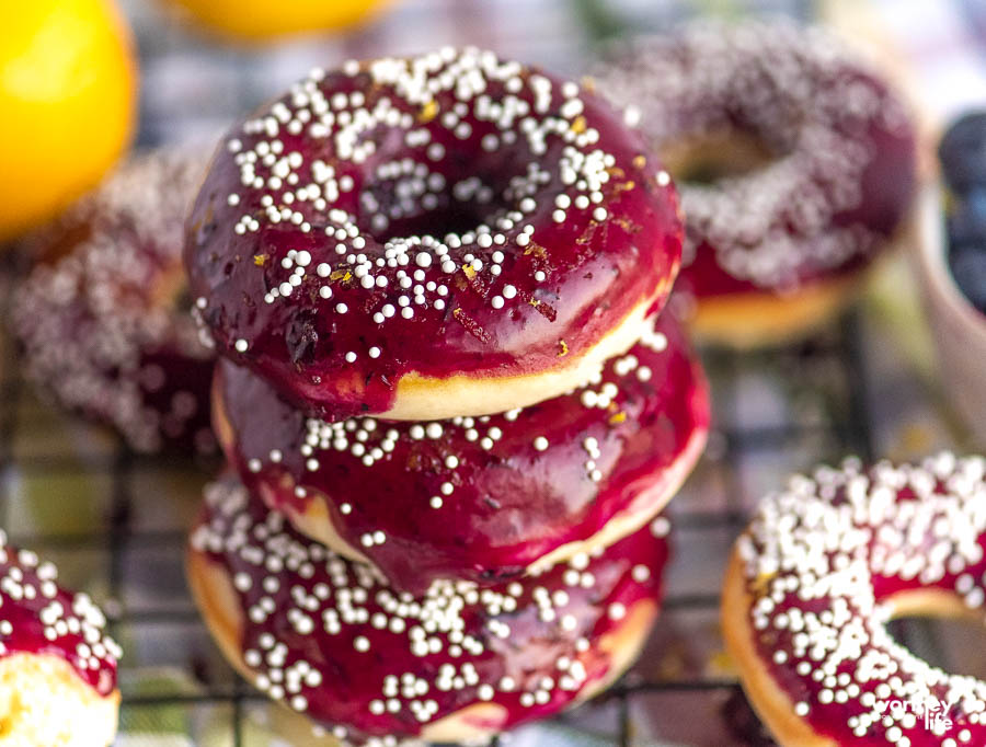 blueberry donuts