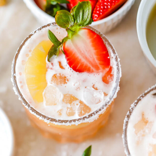 Shrub Cocktail With Tequila + Pineapple Summer Cocktail