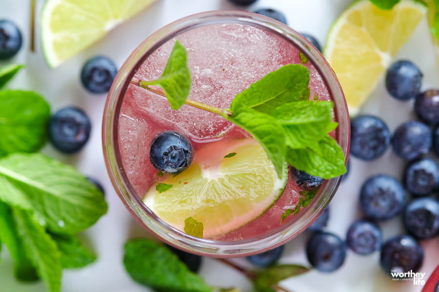 Blueberry Mint Mojito Recipe