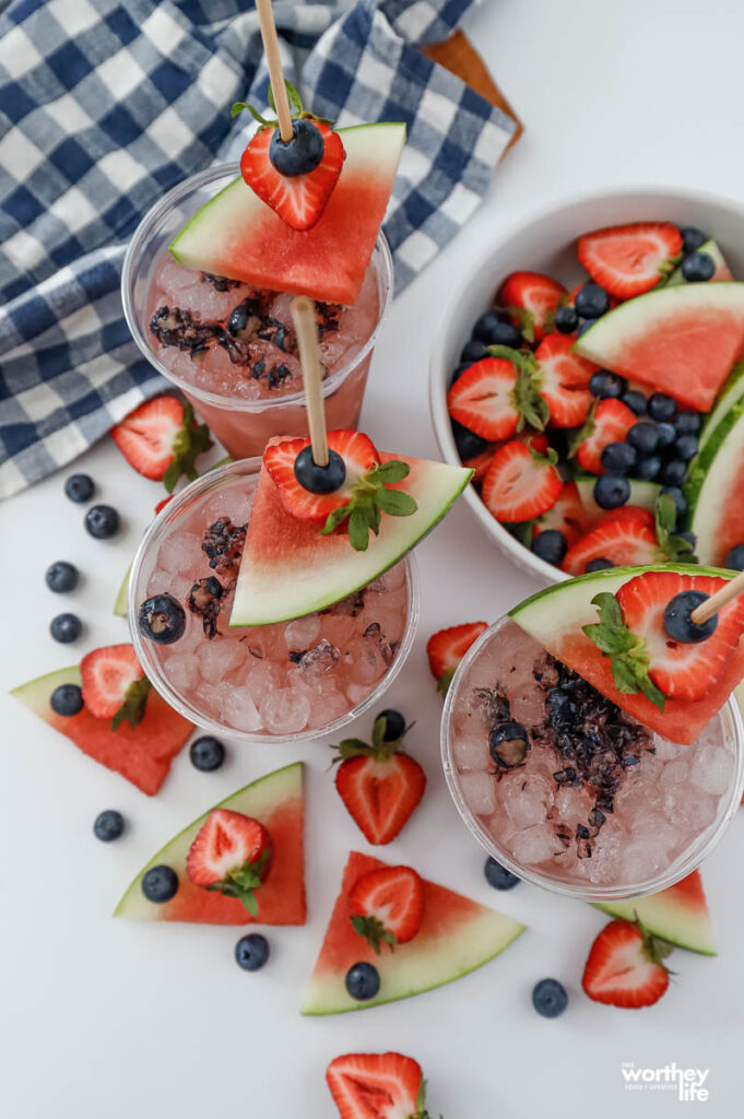 Watermelon Berry Punch