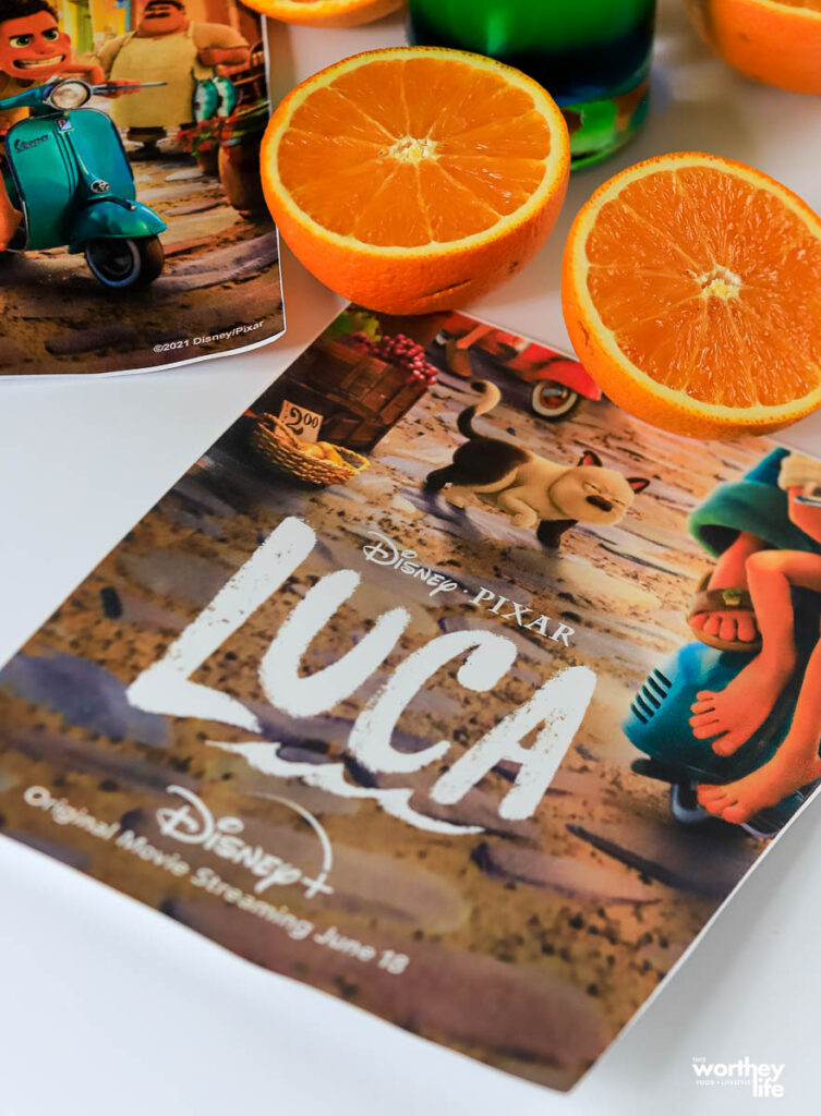 Free activity pack for Disney/Pixar's Luca