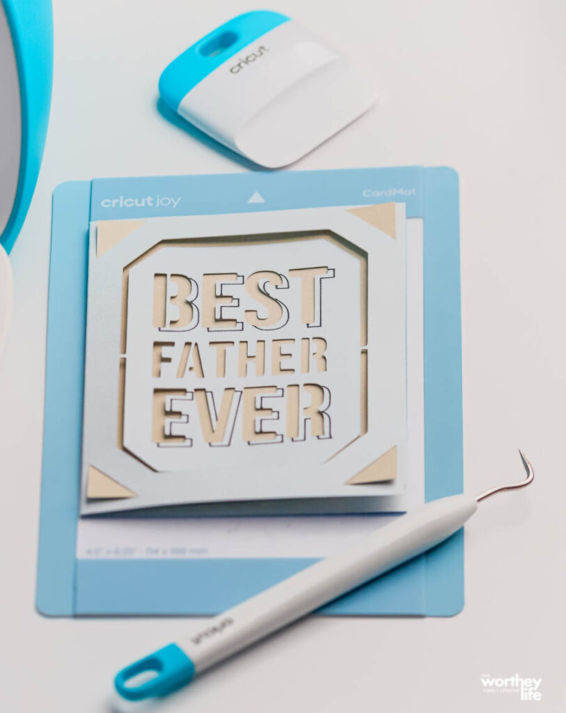 best father ever diy card