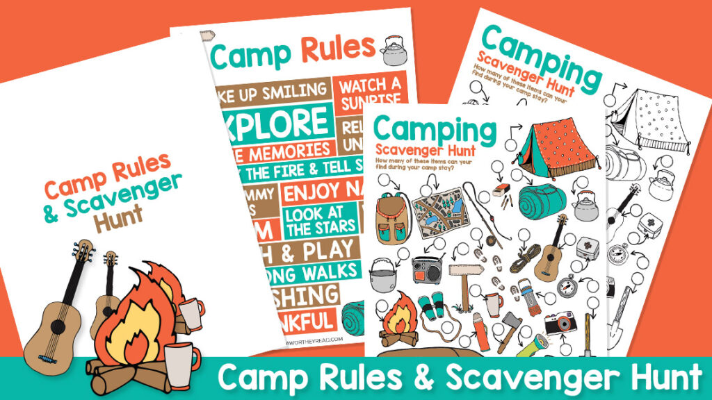 Printable Camping Scavenger Hunt