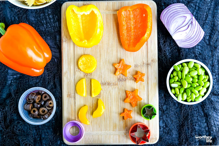 fresh veggies to use in a salad