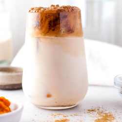 Pumpkin Spiced Whipped Dalgona Coffee