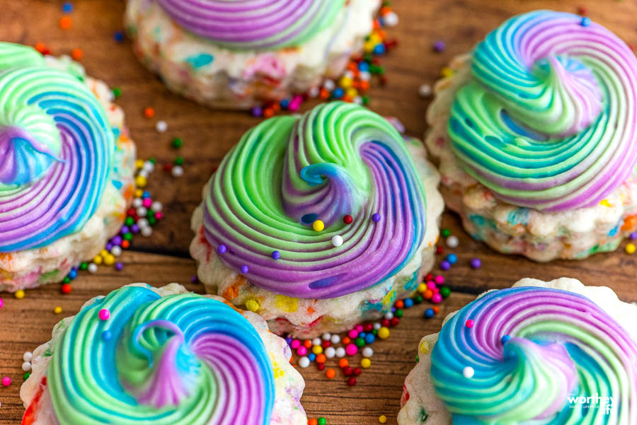 homemade sprinkle cookies