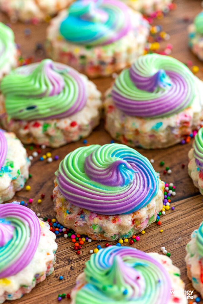 Sprinkled Sugar Cookies With Frosting Recipe