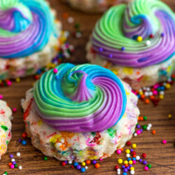 Sprinkled Sugar Cookies With Frosting Recipe