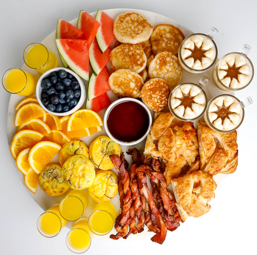 Breakfast Board for busy mornings grazing board