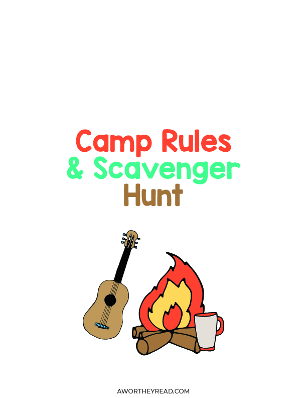 Printable Camping Scavenger Hunt