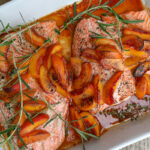 Brown Sugar Peach Salmon