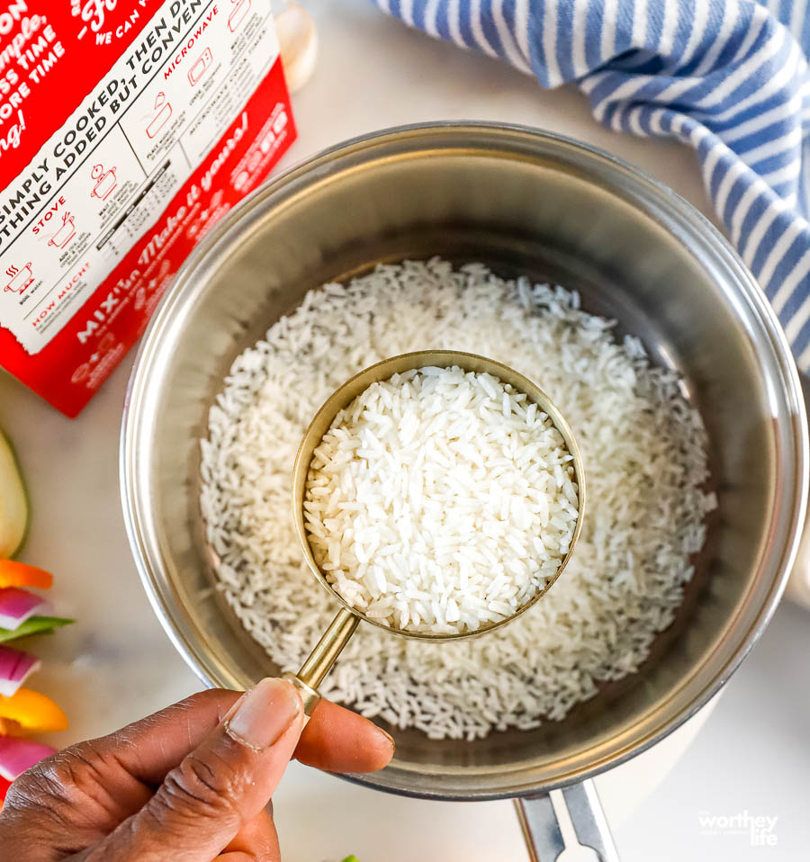 how to make rice in a minute