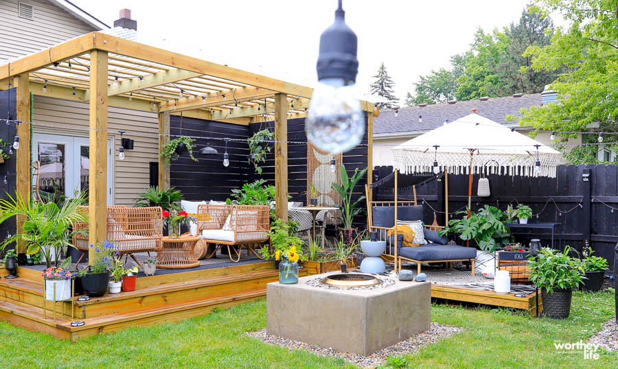 outdoor boho deck ideas