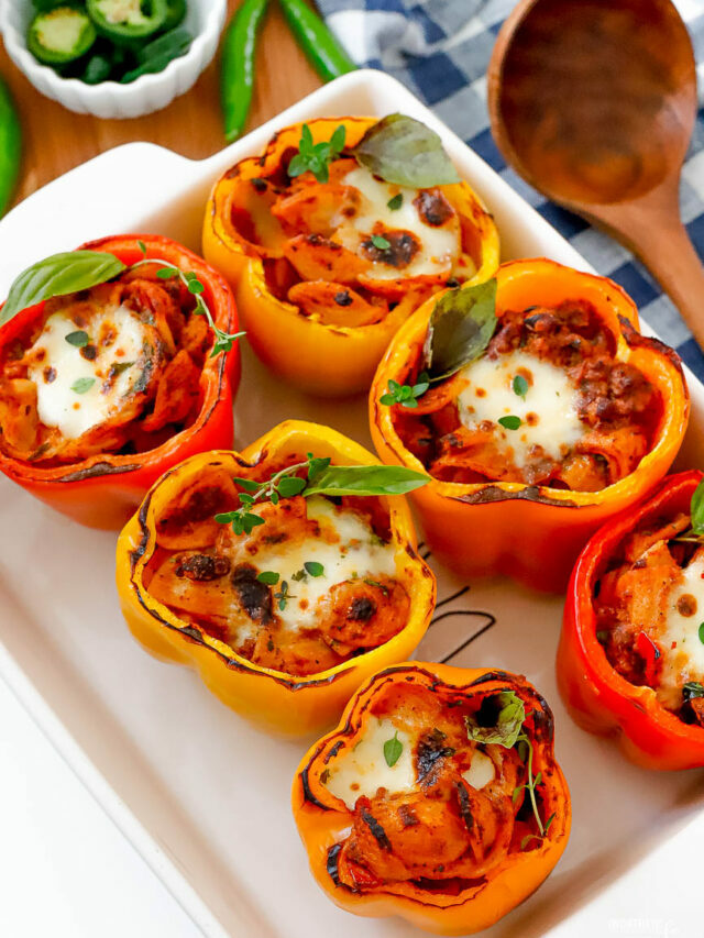 Chili Stuffed Peppers Easy Recipe Story