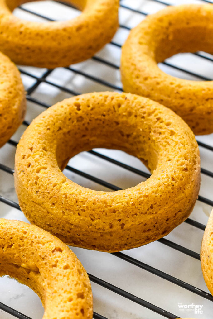 donuts on cooling wire rack