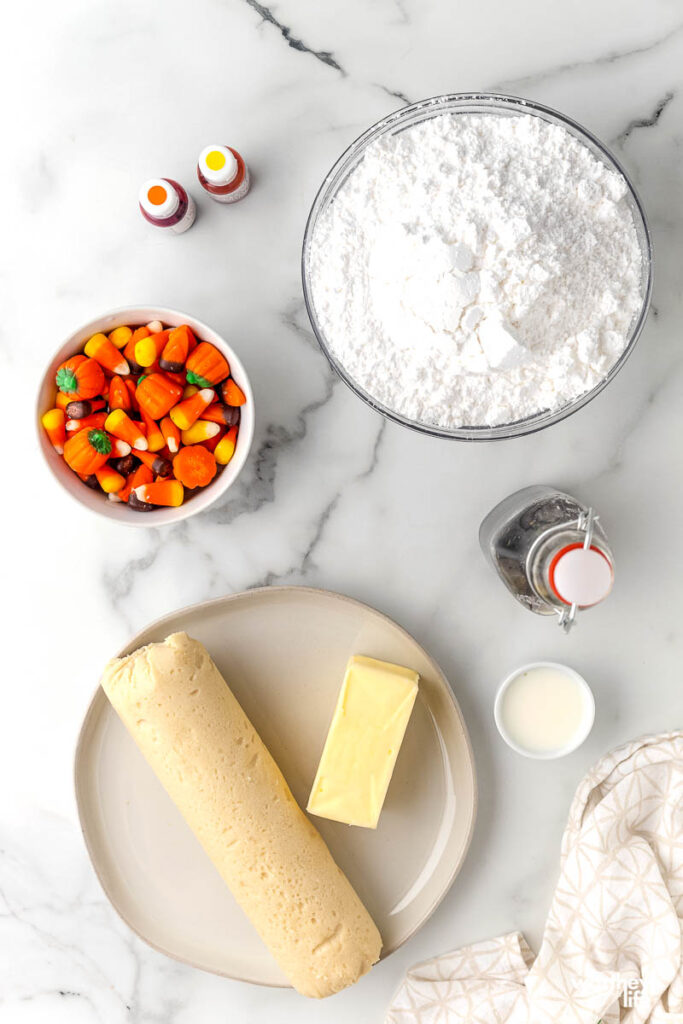 candy corn pizza ingredients