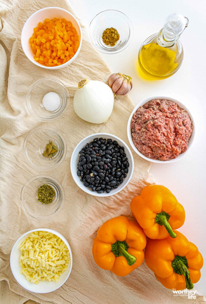 Jack-O-Lantern Stuffed Peppers Instant Pot