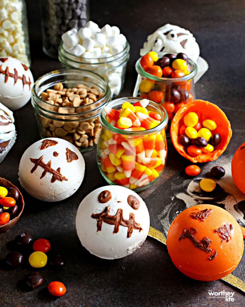 pumpkin treat balls with ingredients