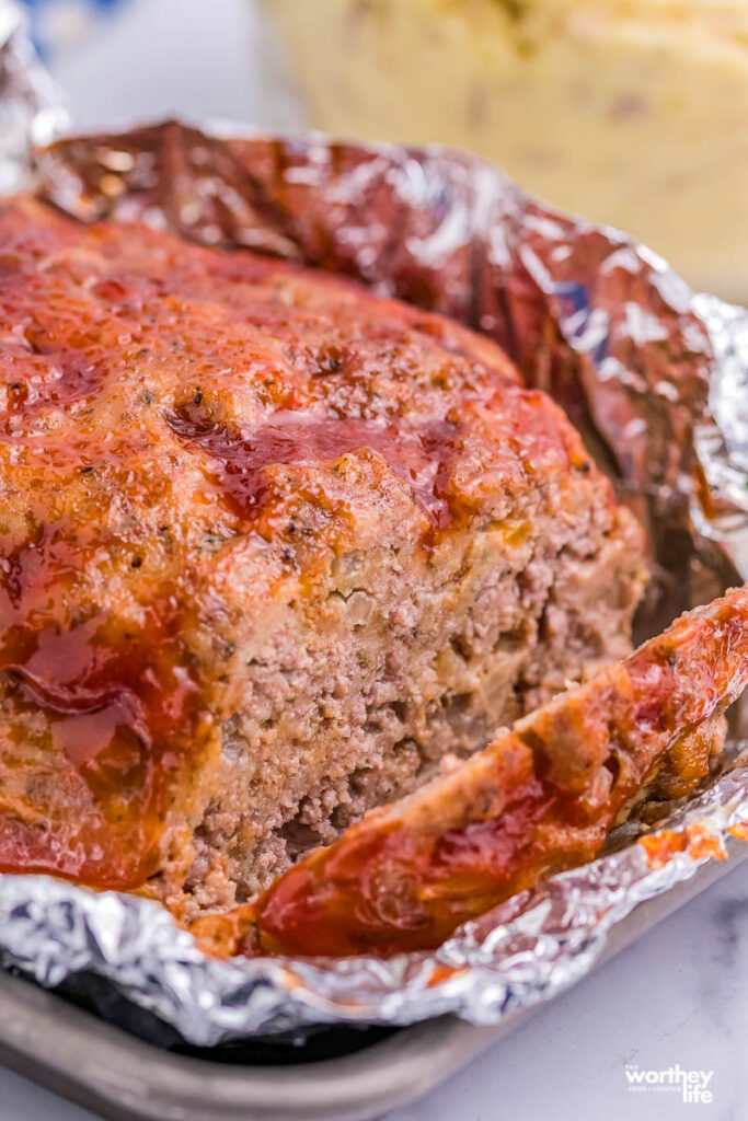 meatloaf wrapped in foil